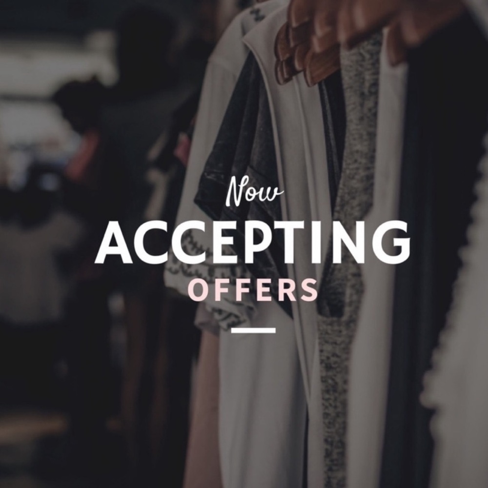 Accepting all reasonable offers!!